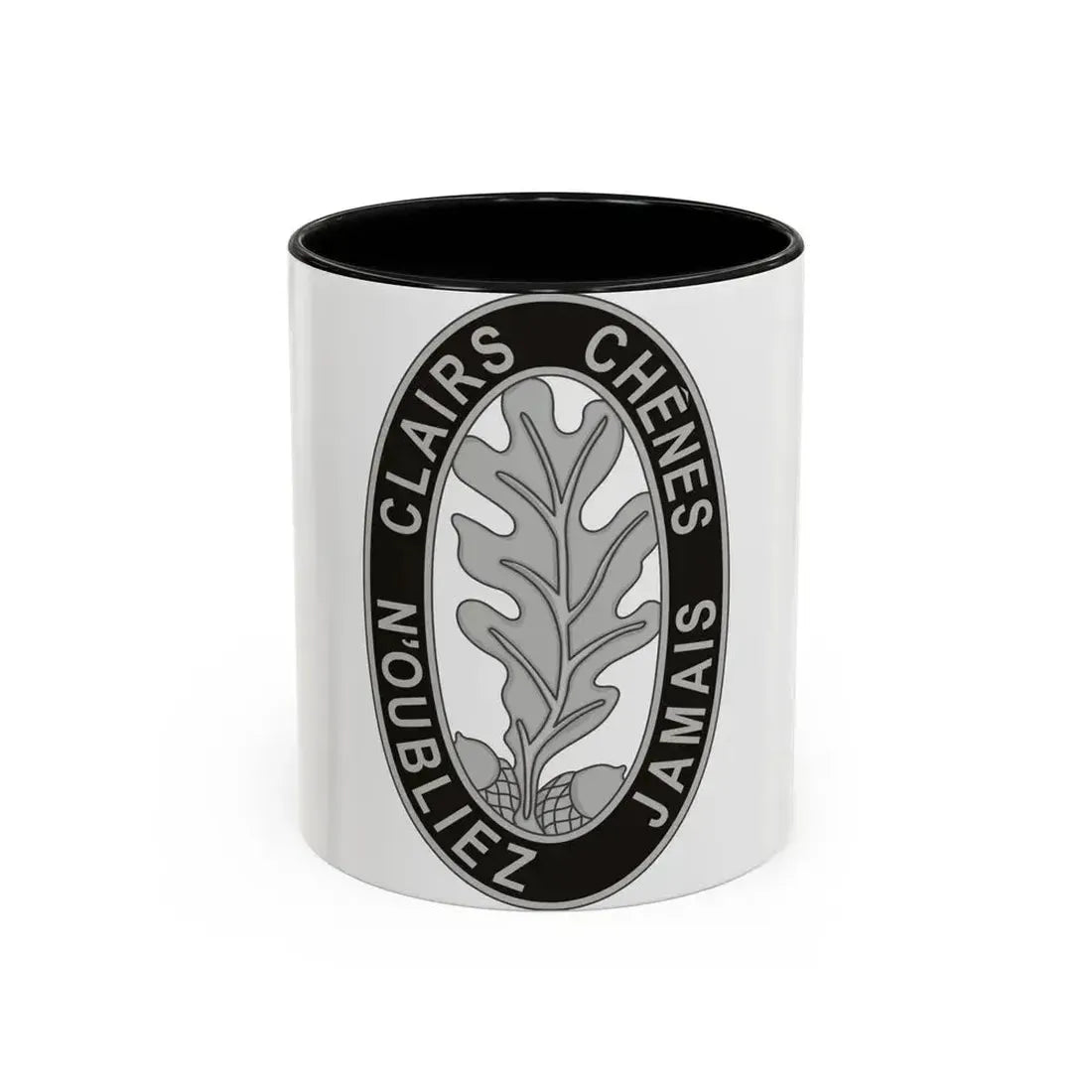 6 Engineer Battalion (U.S. Army) Accent Coffee Mug 11oz Black - Go Mug Yourself