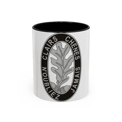 6 Engineer Battalion (U.S. Army) Accent Coffee Mug 11oz Black - Go Mug Yourself