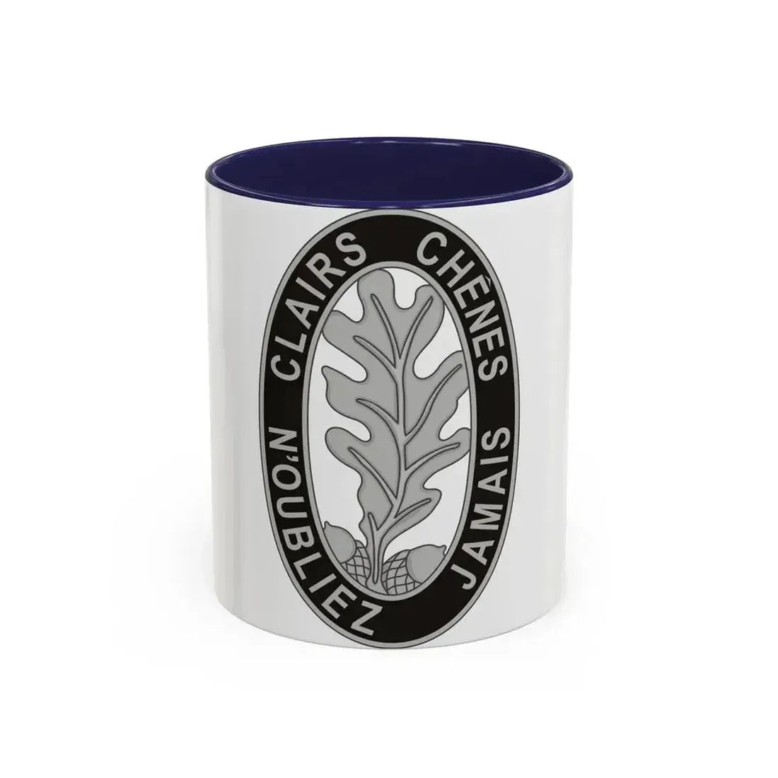 6 Engineer Battalion (U.S. Army) Accent Coffee Mug 11oz Navy - Go Mug Yourself