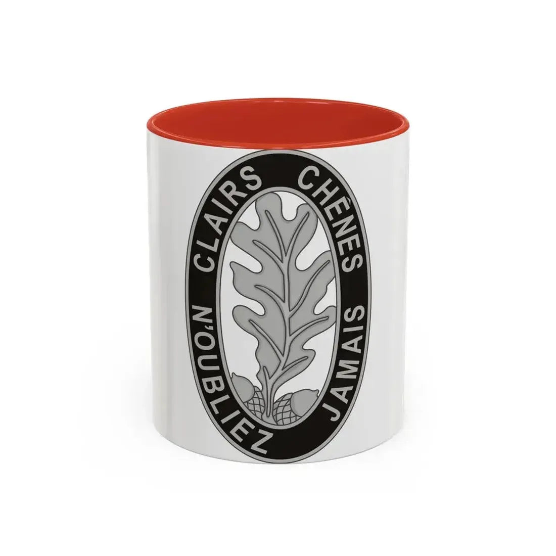 6 Engineer Battalion (U.S. Army) Accent Coffee Mug 11oz Red - Go Mug Yourself