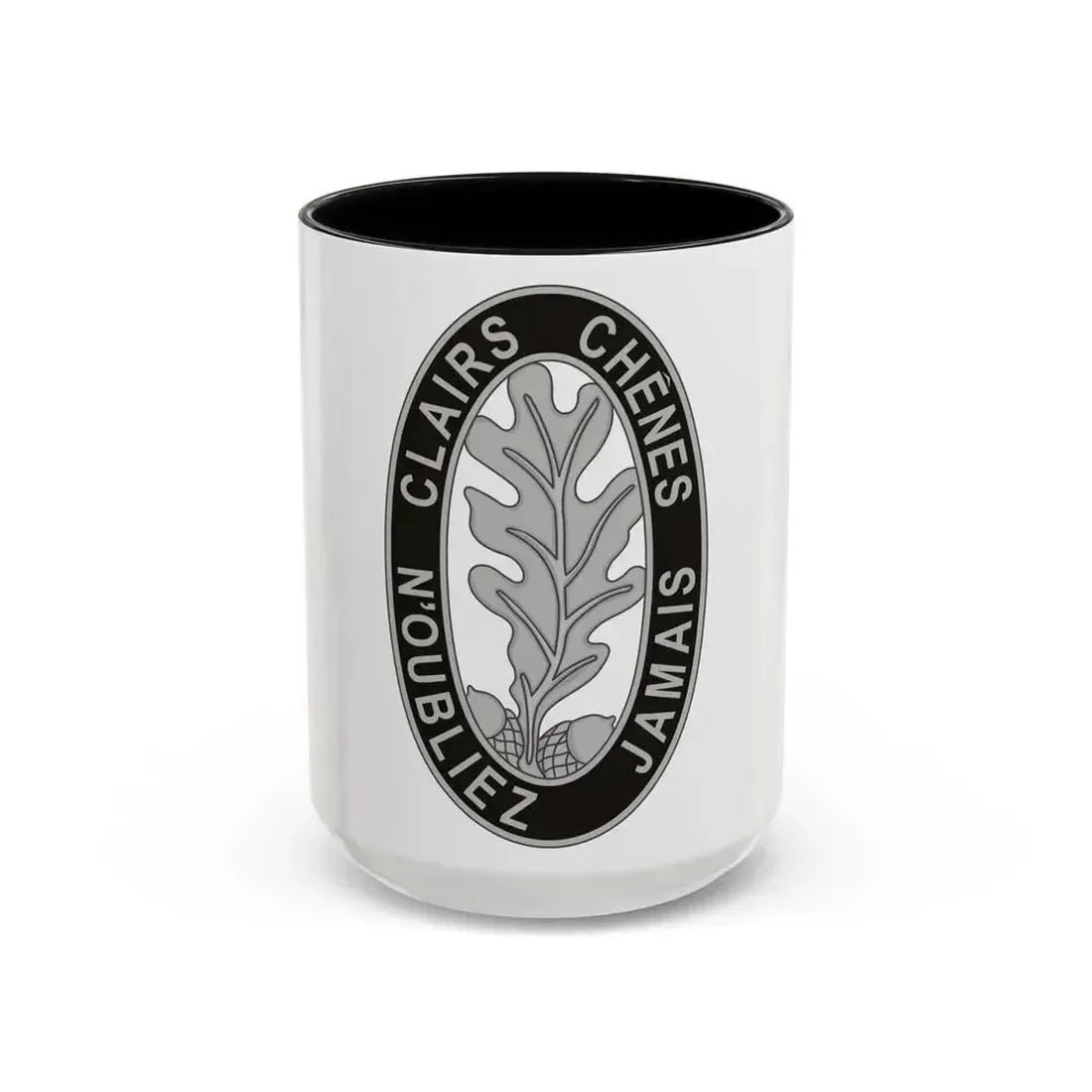 6 Engineer Battalion (U.S. Army) Accent Coffee Mug 15oz Black - Go Mug Yourself