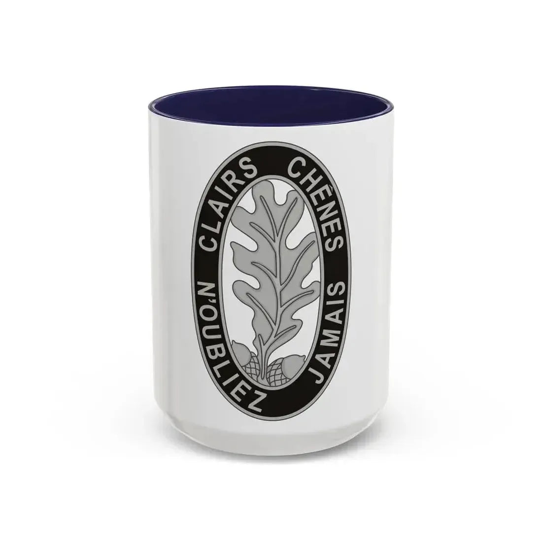 6 Engineer Battalion (U.S. Army) Accent Coffee Mug 15oz Navy - Go Mug Yourself
