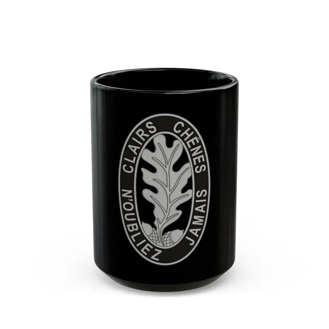 6 Engineer Battalion (U.S. Army) Black Coffee Mug 15oz - Go Mug Yourself
