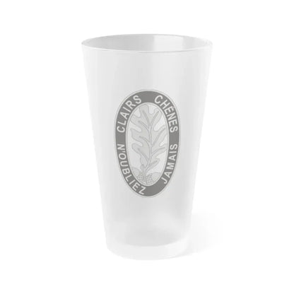 6 Engineer Battalion (U.S. Army) Frosted Pint Glass 16oz Default Title - Go Mug Yourself
