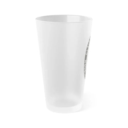 6 Engineer Battalion (U.S. Army) Frosted Pint Glass 16oz - Go Mug Yourself