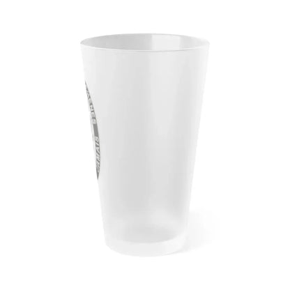 6 Engineer Battalion (U.S. Army) Frosted Pint Glass 16oz - Go Mug Yourself