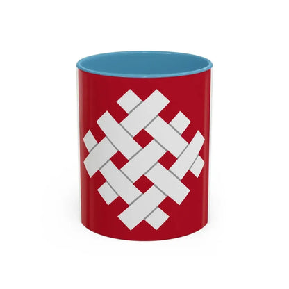 6 Group (U.S. Army) Accent Coffee Mug 11oz Light Blue - Go Mug Yourself