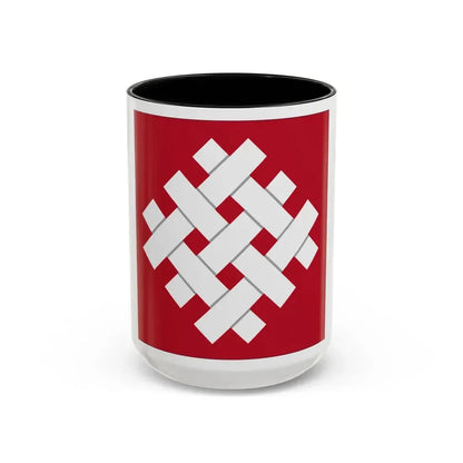 6 Group (U.S. Army) Accent Coffee Mug 15oz Black - Go Mug Yourself