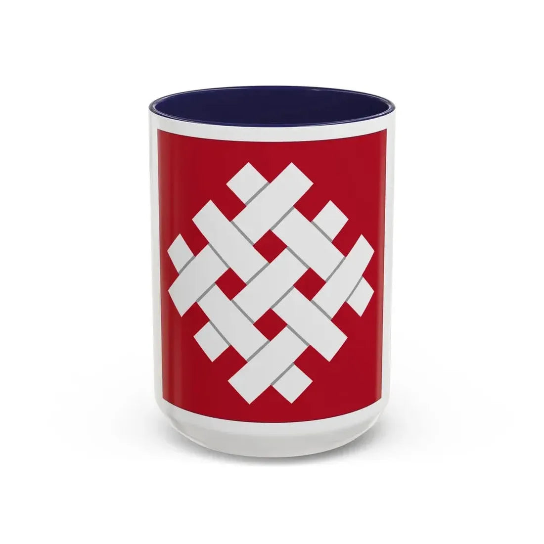 6 Group (U.S. Army) Accent Coffee Mug 15oz Navy - Go Mug Yourself