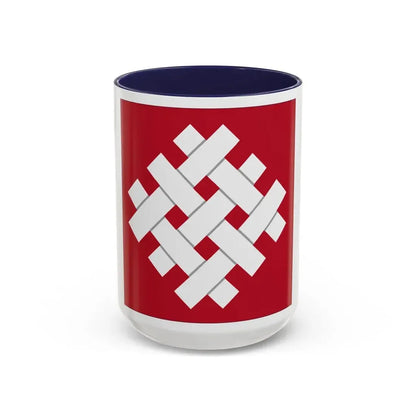 6 Group (U.S. Army) Accent Coffee Mug 15oz Navy - Go Mug Yourself