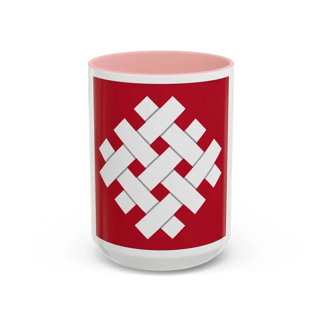 6 Group (U.S. Army) Accent Coffee Mug 15oz Pink - Go Mug Yourself