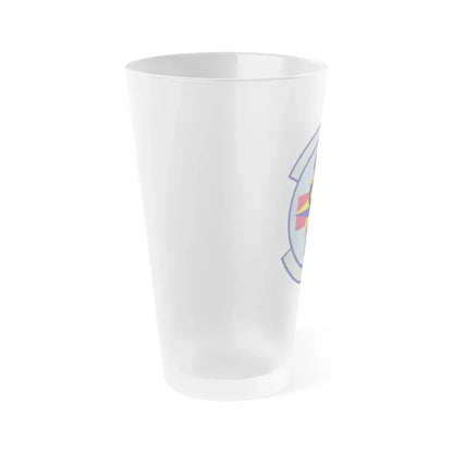 6 Healthcare Operations Squadron AMC (U.S. Air Force) Frosted Pint Glass 16oz - Go Mug Yourself