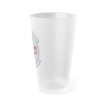 6 Healthcare Operations Squadron AMC (U.S. Air Force) Frosted Pint Glass 16oz - Go Mug Yourself