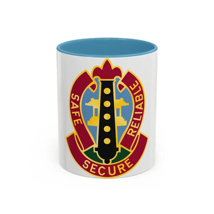 6 Ordnance Battalion (U.S. Army) Accent Coffee Mug 11oz Light Blue - Go Mug Yourself