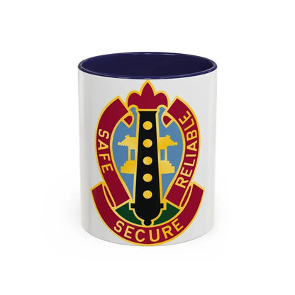 6 Ordnance Battalion (U.S. Army) Accent Coffee Mug 11oz Navy - Go Mug Yourself
