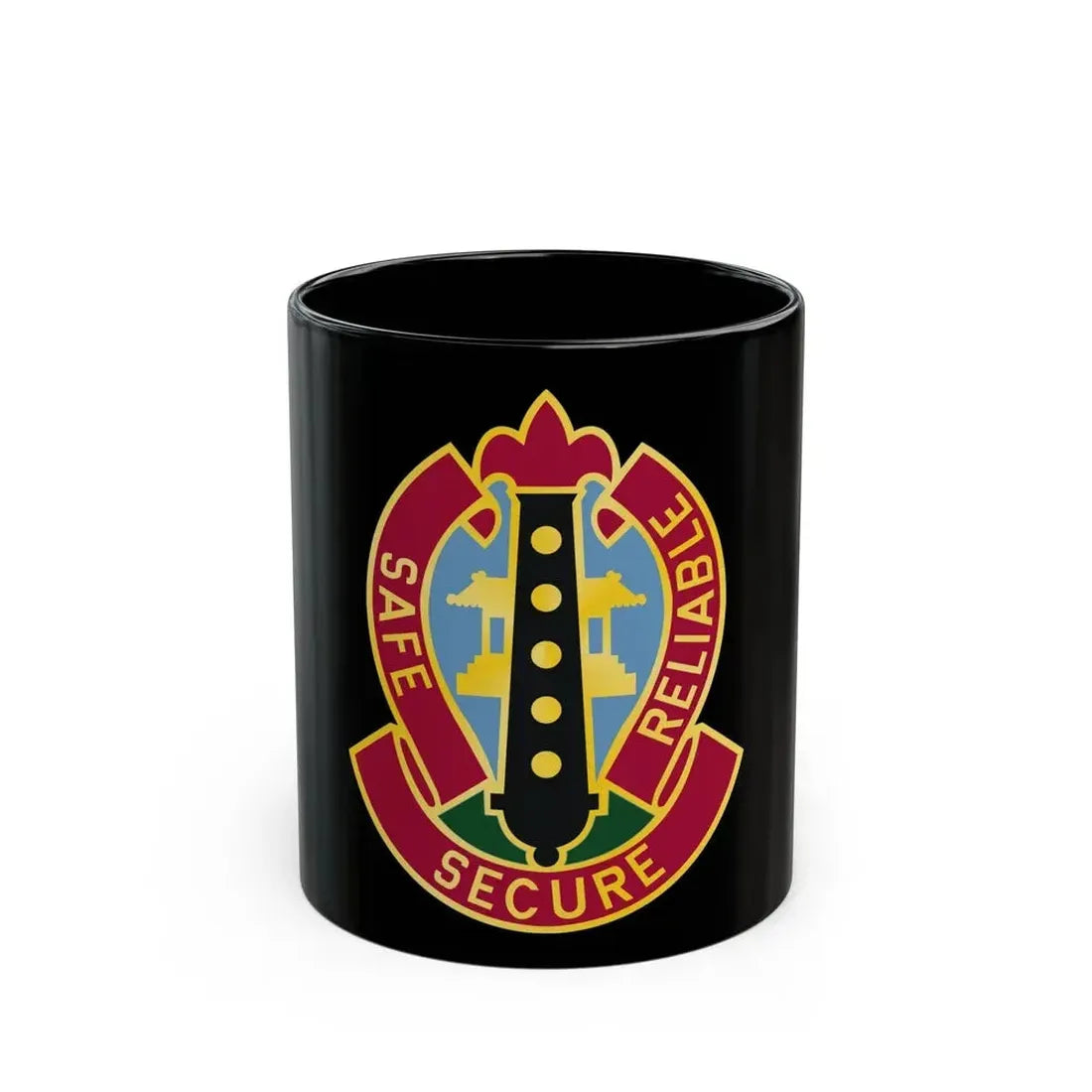 6 Ordnance Battalion (U.S. Army) Black Coffee Mug 11oz - Go Mug Yourself