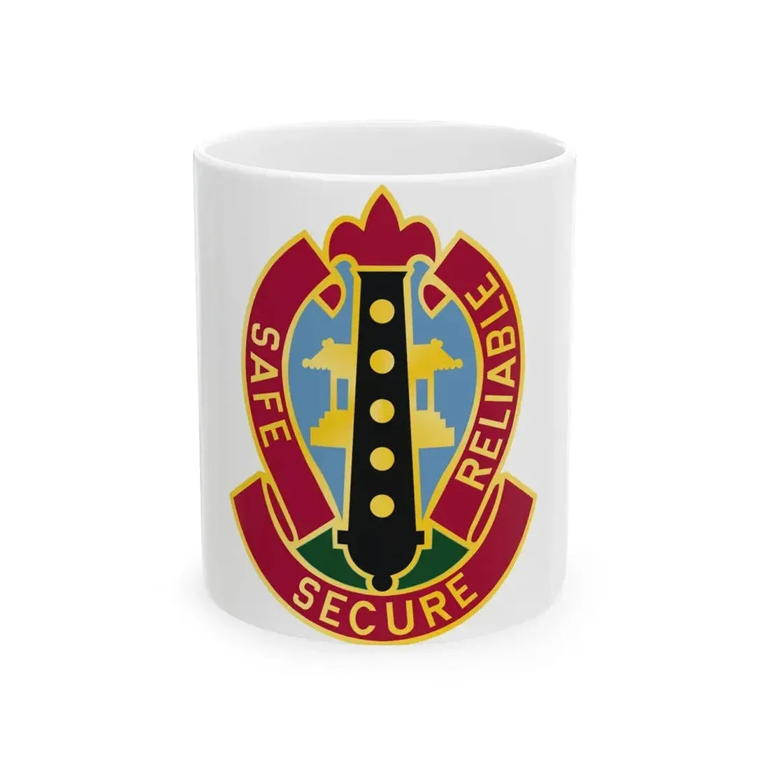 6 Ordnance Battalion (U.S. Army) White Coffee Mug 11oz - Go Mug Yourself