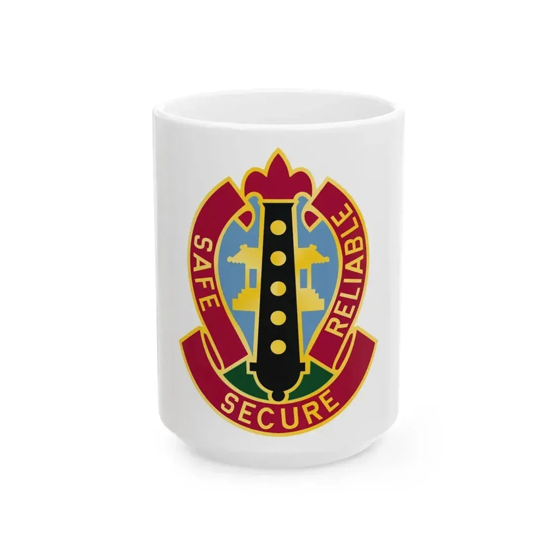 6 Ordnance Battalion (U.S. Army) White Coffee Mug 15oz - Go Mug Yourself