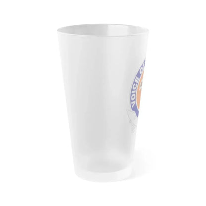6 Signal Command 2 (U.S. Army) Frosted Pint Glass 16oz - Go Mug Yourself