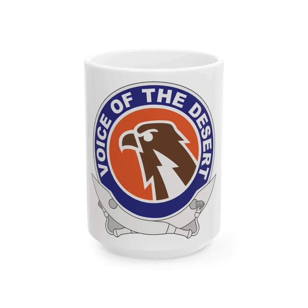 6 Signal Command 2 (U.S. Army) White Coffee Mug 15oz - Go Mug Yourself