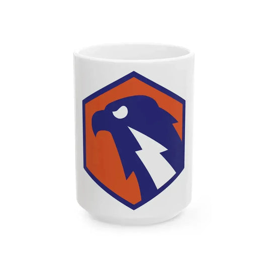 6 Signal Command (U.S. Army) White Coffee Mug 15oz - Go Mug Yourself