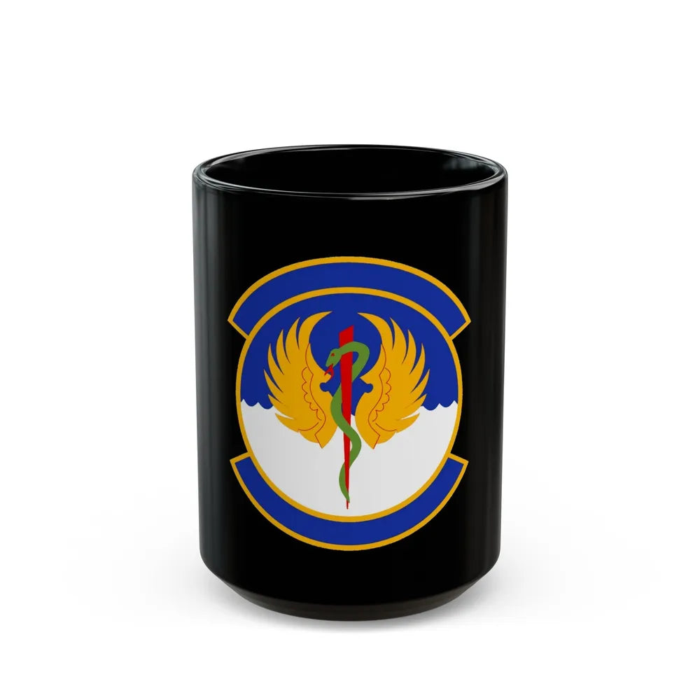 60 Operational Medical Readiness Squadron (U.S. Air Force) Black Coffee Mug-15oz-Go Mug Yourself