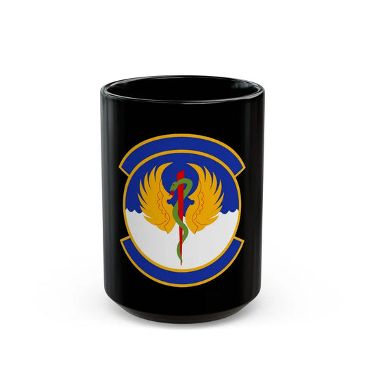 60 Operational Medical Readiness Squadron (U.S. Air Force) Black Coffee Mug-15oz-Go Mug Yourself