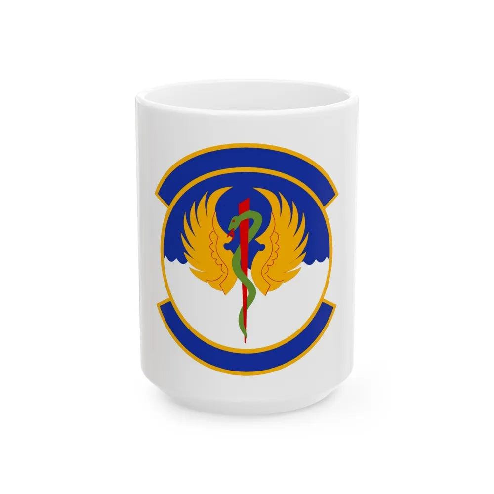 60 Operational Medical Readiness Squadron (U.S. Air Force) White Coffee Mug-15oz-Go Mug Yourself