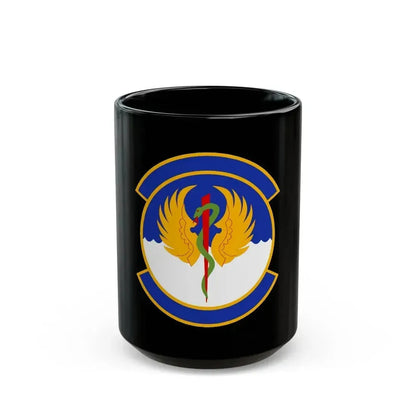 60 Operational Medical Readiness Squadron (U.S. Air Force) Black Coffee Mug 15oz - Go Mug Yourself