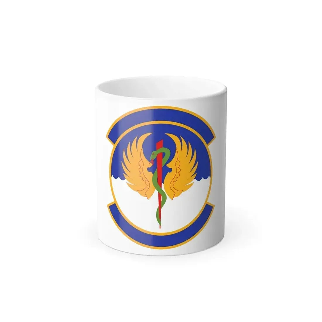 60 Operational Medical Readiness Squadron (U.S. Air Force) Color Changing Coffee Mug 11oz - Go Mug Yourself
