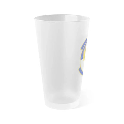 60 Operational Medical Readiness Squadron (U.S. Air Force) Frosted Pint Glass 16oz - Go Mug Yourself