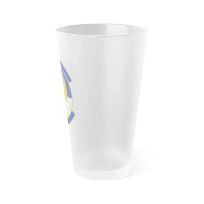 60 Operational Medical Readiness Squadron (U.S. Air Force) Frosted Pint Glass 16oz - Go Mug Yourself