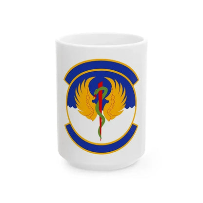 60 Operational Medical Readiness Squadron (U.S. Air Force) White Coffee Mug 15oz - Go Mug Yourself