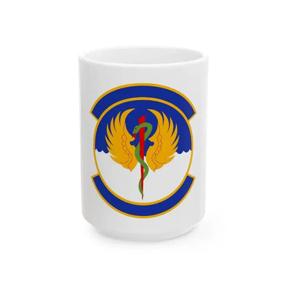 60 Operational Medical Readiness Squadron (U.S. Air Force) White Coffee Mug 15oz - Go Mug Yourself