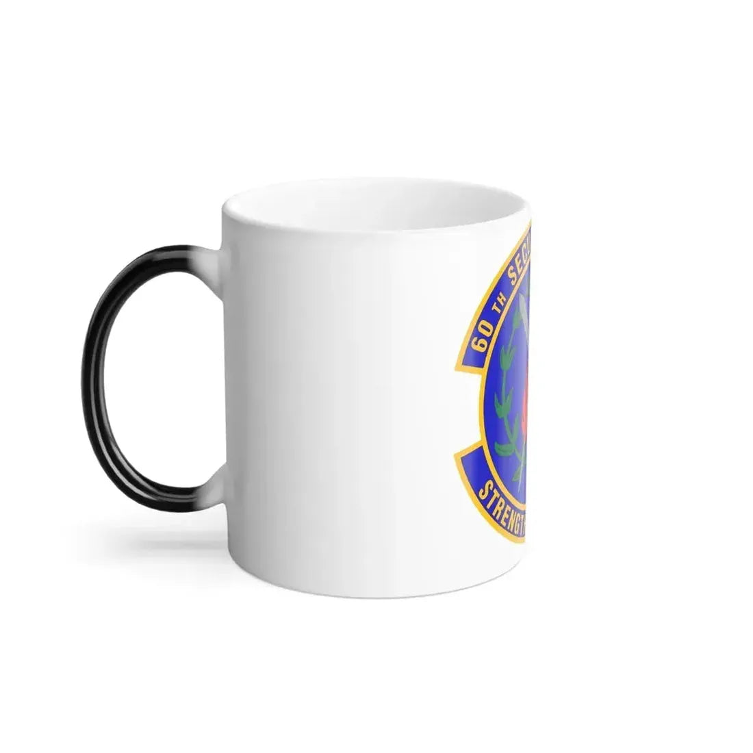60 Security Forces Squadron AMC (U.S. Air Force) Color Changing Coffee Mug - Go Mug Yourself
