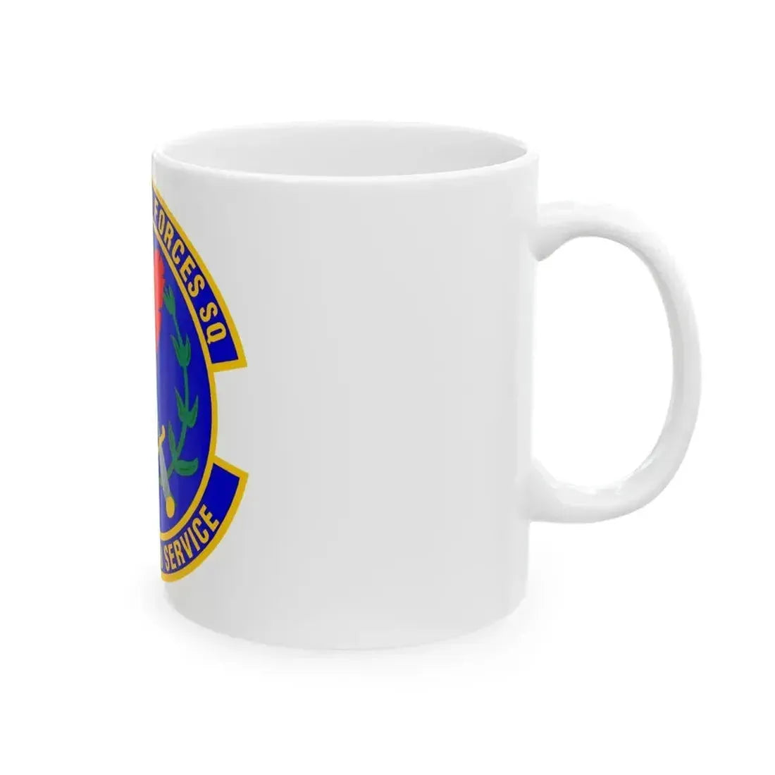 60 Security Forces Squadron AMC (U.S. Air Force) White Coffee Mug - Go Mug Yourself