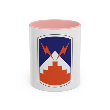 7th Signal Brigade (U.S. Army) Accent Coffee Mug