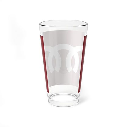 Flag of Saijō Shōbara Hiroshima (Japan) Pint Glass 16oz