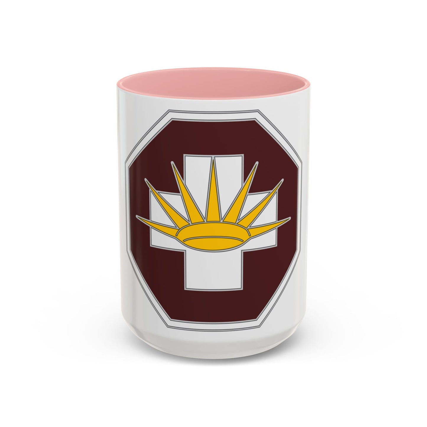 8 Medical Brigade 3 (U.S. Army) Accent Coffee Mug