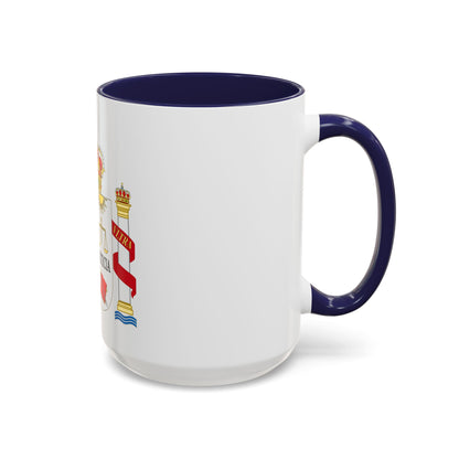 Coat of Arms of Spanish Judiciary Badges (Magistrates, Judges and Attorneys) - Accent Coffee Mug