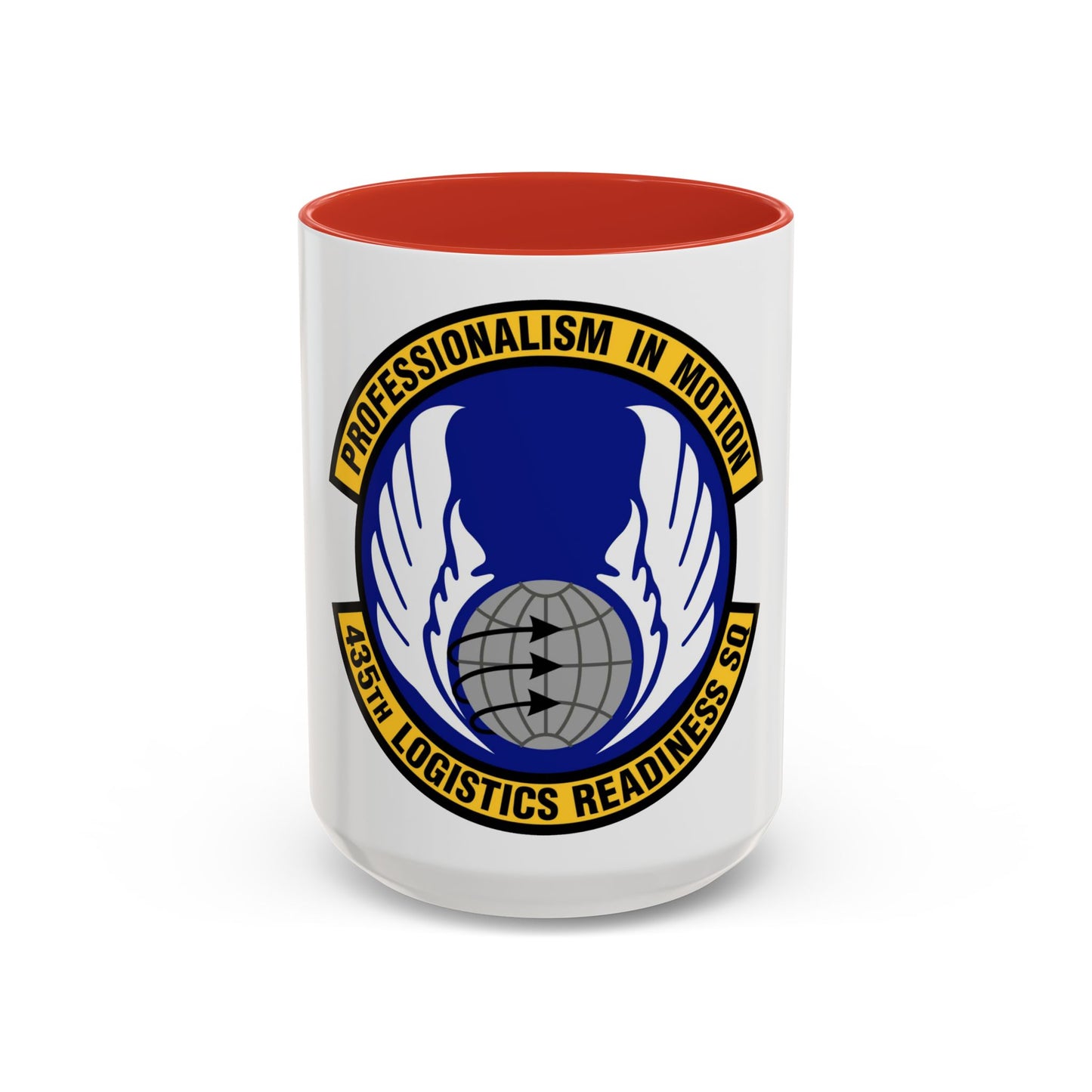 435th Logistics Readiness Squadron (U.S. Air Force) Accent Coffee Mug