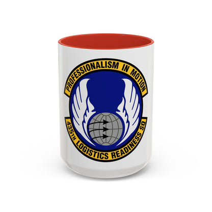 435th Logistics Readiness Squadron (U.S. Air Force) Accent Coffee Mug