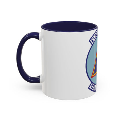 423d Services Squadron (U.S. Air Force) Accent Coffee Mug