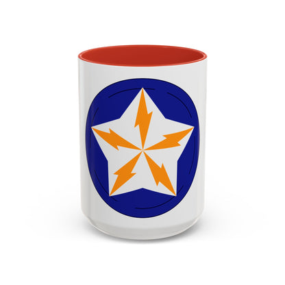 Alaska Communications System (U.S. Army) Accent Coffee Mug
