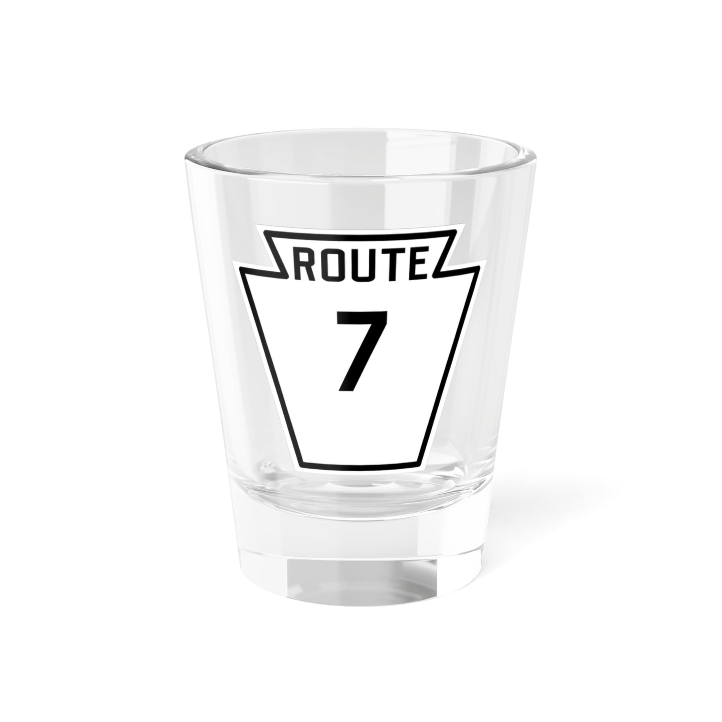 PA-7 1926 (Pennsylvania) (Road Sign) Shot Glass 1.5oz