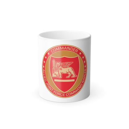 CAJFC Naples Commander Allied Joint Forces (U.S. Navy) Color Changing Mug 11oz