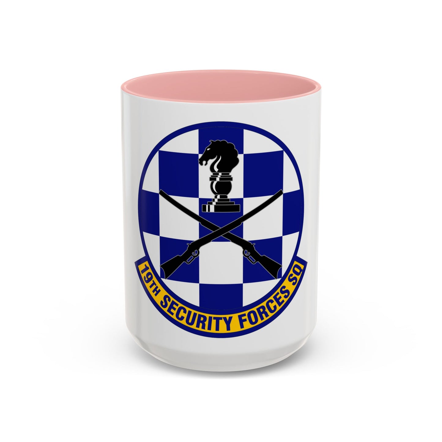 19 Security Forces Squadron AMC (U.S. Air Force) Accent Coffee Mug