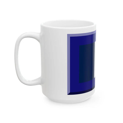 600px HEX-161384 border French tricolour (France) White Coffee Mug - Go Mug Yourself