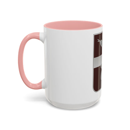 57 Medical Battalion (U.S. Army) Accent Coffee Mug