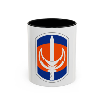 228 Signal Brigade (U.S. Army) Accent Coffee Mug